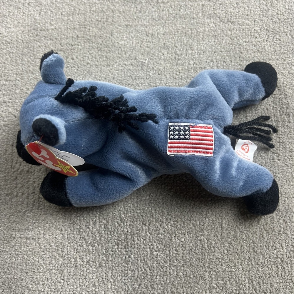 Ty Beanie Baby Lefty the Donkey Plush 1996 4085 NWT — photo 2